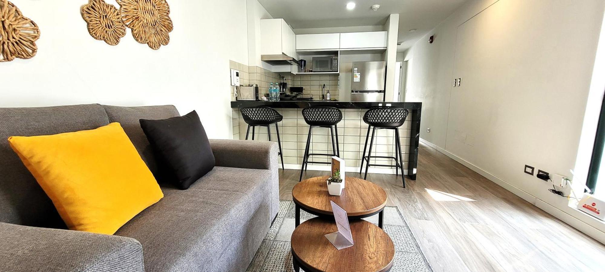 Comodo Y Silencioso 1br En Barranco Apartamento